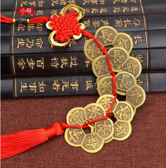 dây ngũ phúc hoa mai thờ thần tài