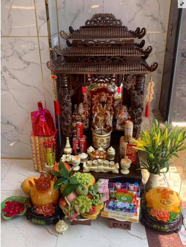 bàn thờ thần tài ông địa đẹp giá xưởng giá rẻ