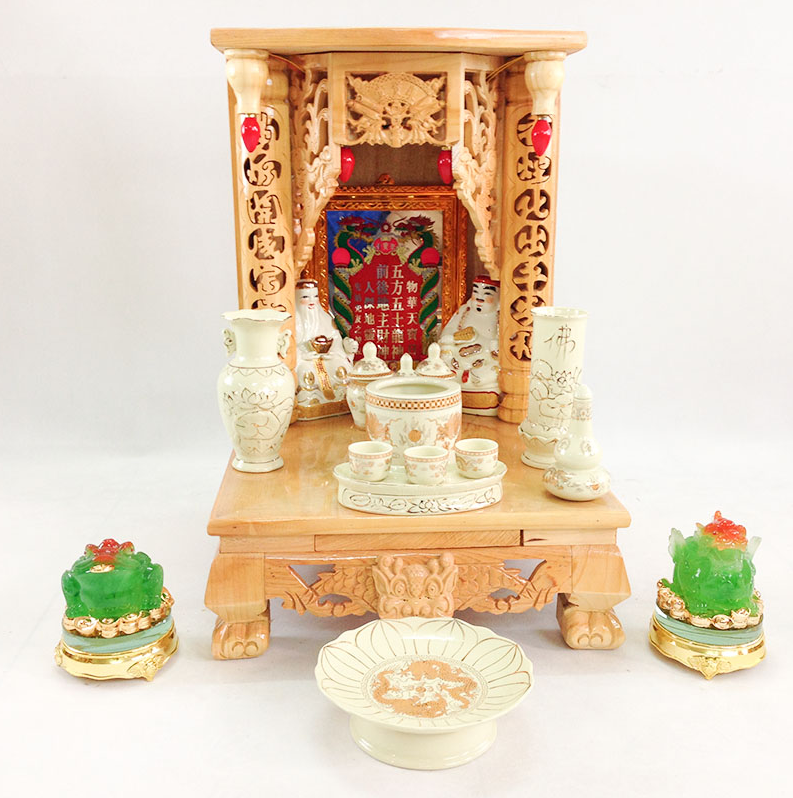 ban thờ thần tài đẹp, ban thờ ông địa đẹp giá rẻ