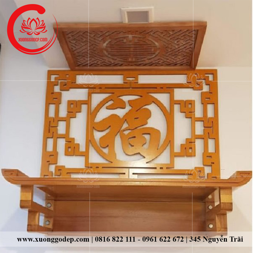 bàn thờ treo tường đẹp giá rẻ