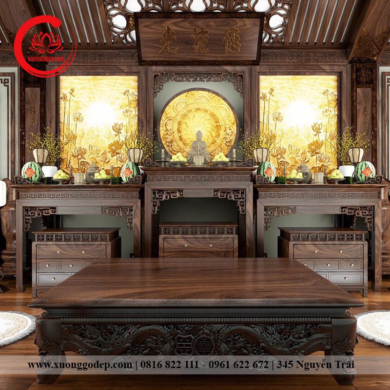 Hoàn thiện phòng thờ chung cư