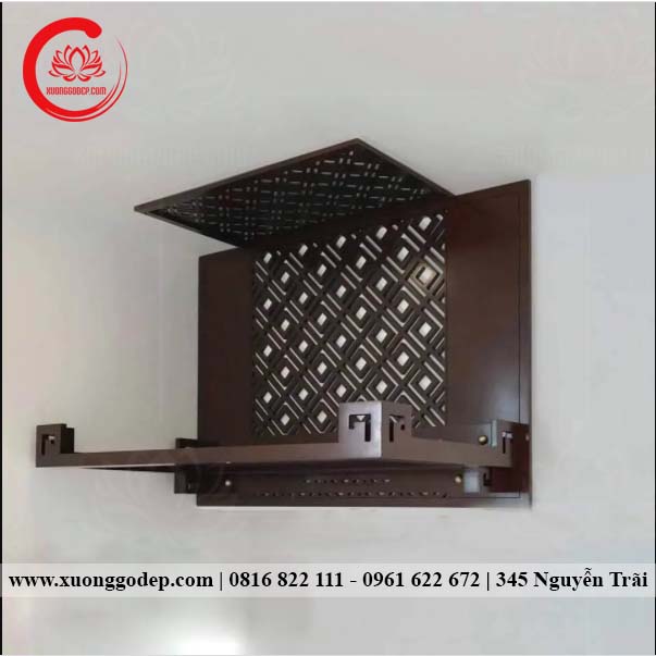 Bàn thờ treo kết hợp hậu hiện đại TT019