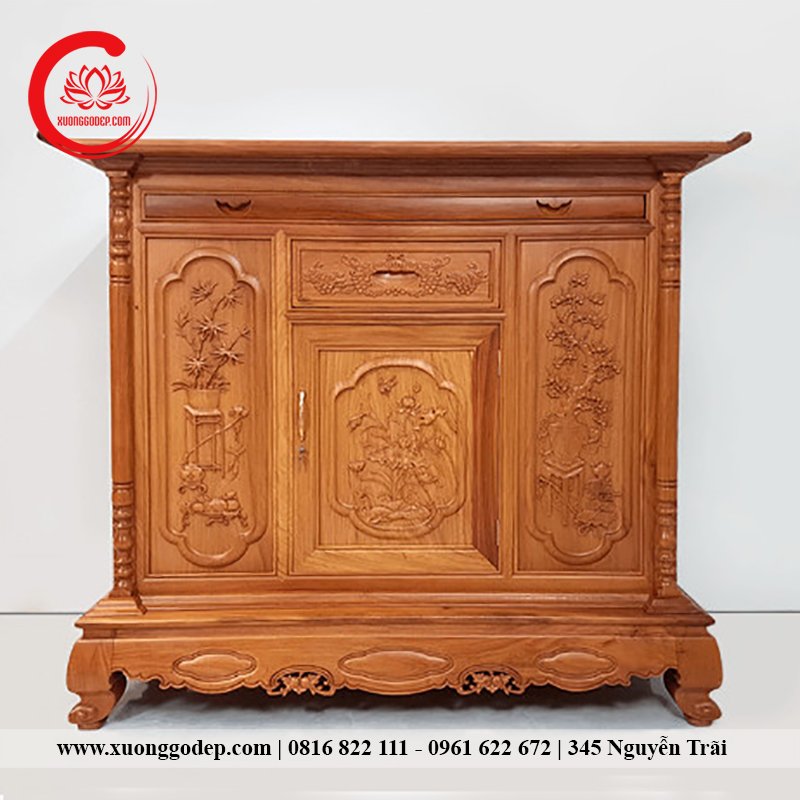 Tủ thờ gỗ gõ BD0103