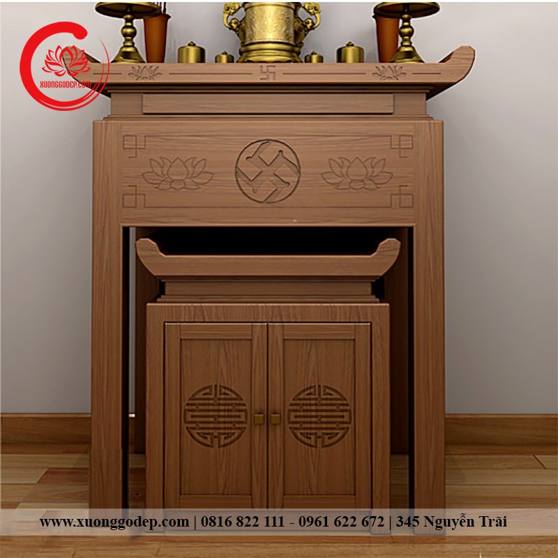Tủ thờ thiết kế đơn giản BD0110