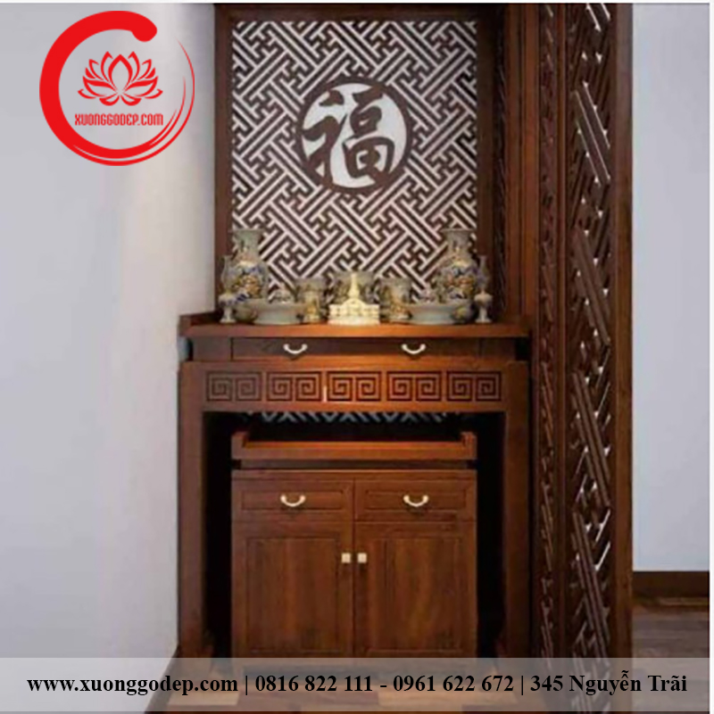 Bàn thờ đứng chung cư BD0113