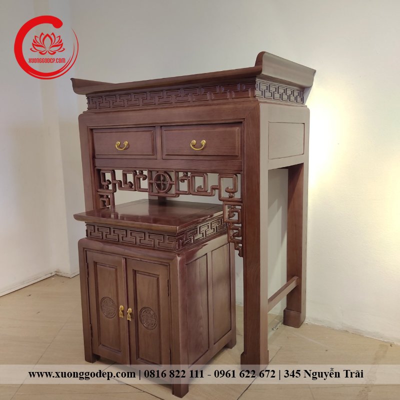 Bàn thờ gia tiên chung cư – BD0104