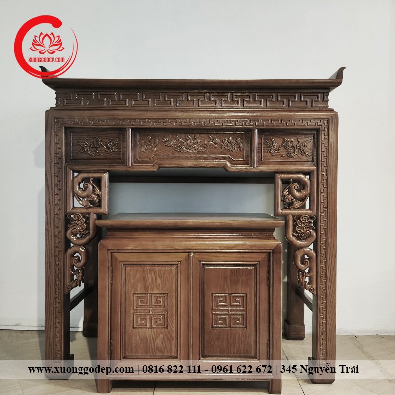 Tủ đục dạ sen chung cư hiện đại BD0119