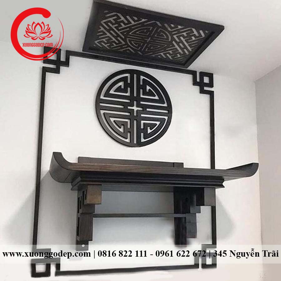 Bàn thờ treo tường hiện đại  TT001