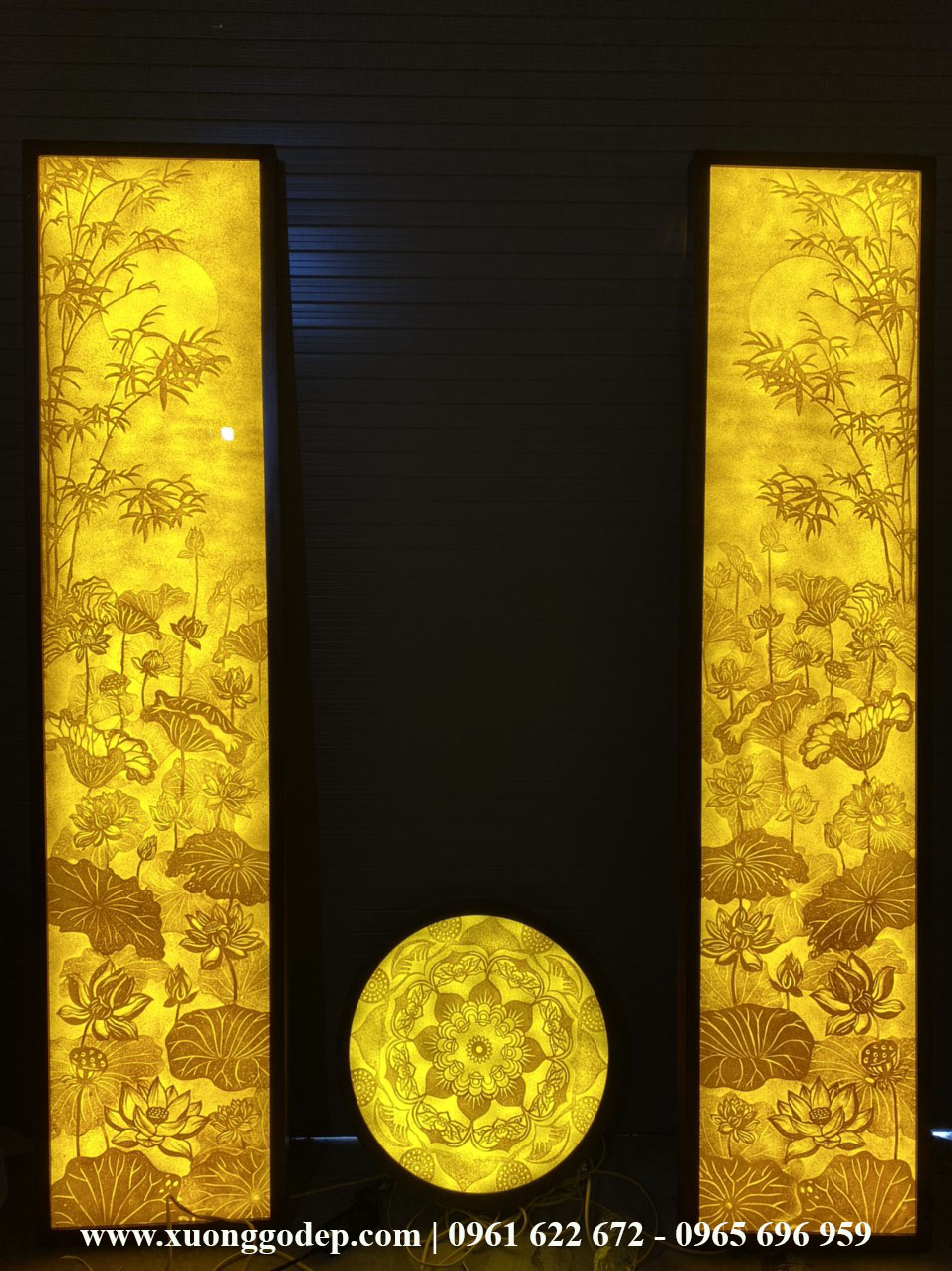 BỘ TRANH TRÚC CHỈ SEN TRE VÀ MANDALA TTC - 74